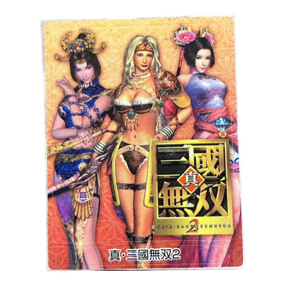 Sony PlayStation 2 PS2 Samurai Warriors Sengoku Musou 2 Memory Card Sticker Skin